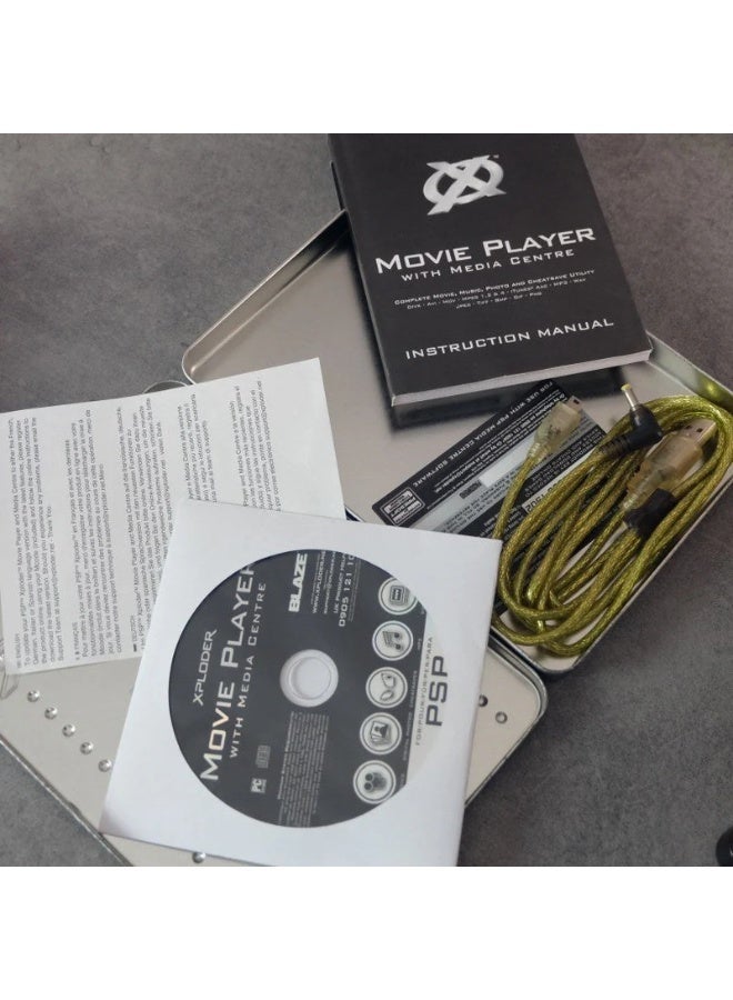 بي إس بي PSP Xploder Movie Player مع Media Centre | تشغيل الفيديو والموسيقى والصور | أداة Cheatsave | دعم نقل عبر USB | متوافق مع جهاز PSP - Image 4